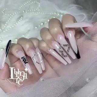 ネイル Lumière｜ ロング｜ワンホンのネイルデザイン
