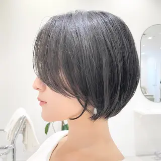 ショート カラー 田中航平/渋谷ボブ/ レイヤーボブのヘアスタイル