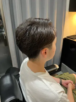 ショート パーマ メンズ littlenene /たちばなのヘアスタイル