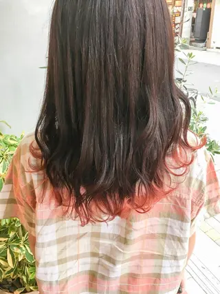 セミロング シノハラ ガクト ショート/白髪ぼかしのヘアスタイル