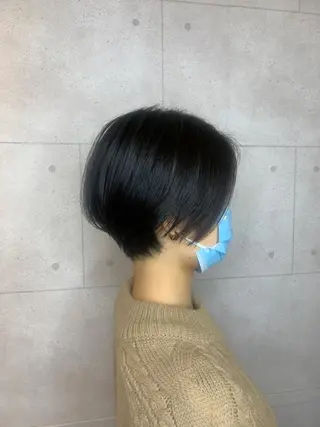ショート メンズパーマ&メンズ 縮毛矯正/平野/渋谷のヘアスタイル