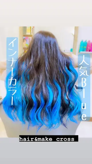 ロング カラー YURI ✨のヘアスタイル