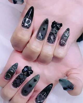 ネイル 長さだし専門店 M2　rikaのネイルデザイン