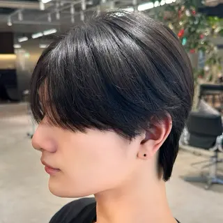 メンズ センターパート特化/ メンズカット/ヒロキのヘアスタイル
