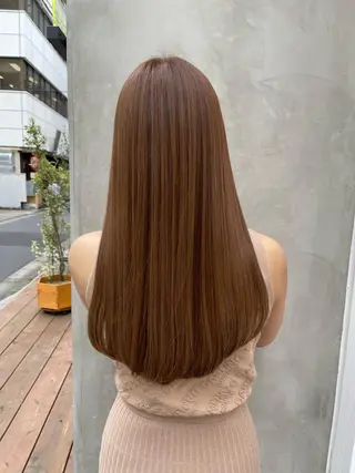 ロング 中顔面短縮 顔まわり新田大翔のヘアスタイル