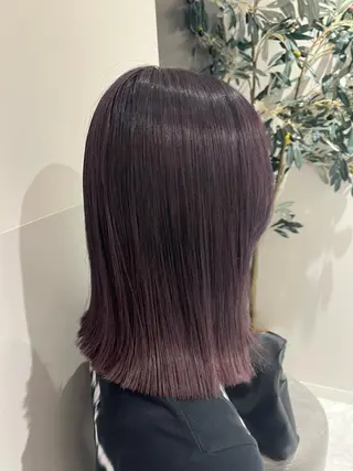 ミディアム aoi ♡グレージュ ・ベージュカラーのヘアスタイル