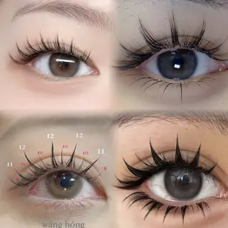 マツエク・マツパ Z·Sunny Eyelashのマツエク・マツパデザイン