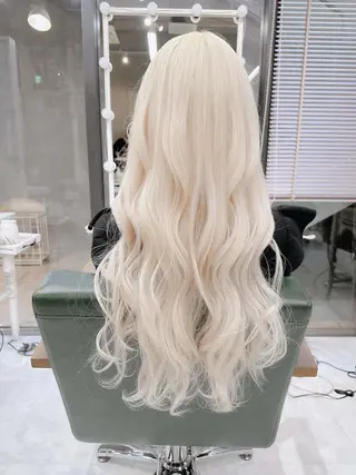 ロング カラー ヘアアレンジ Days 透明感カラーのヘアスタイル