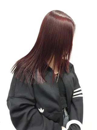 セミロング カラー ヘアアレンジ 成瀬 弘光のヘアスタイル