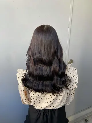 セミロング カラー ベージュカラー💖 やすひろのヘアスタイル