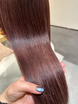 ロング カラー やまぐち あやみのヘアスタイル