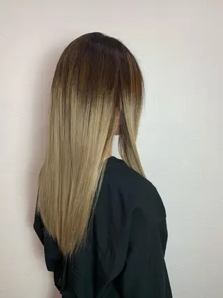 ロング カラー 今野 美栄のヘアスタイル