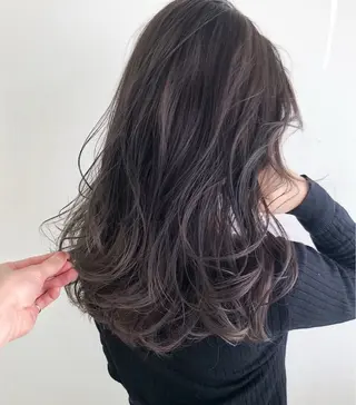 ロング カラー 段野吾颯 ／ベージュカラーのヘアスタイル