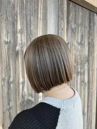 カラー Salon de QualiaRUNAのヘアスタイル