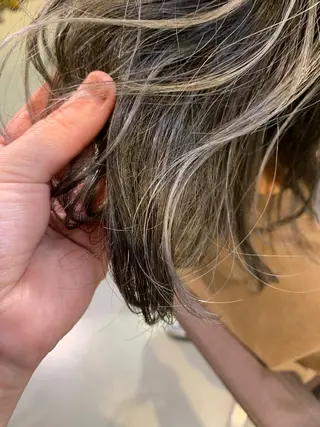 セミロング カラー ROW町田★ 船木のヘアスタイル