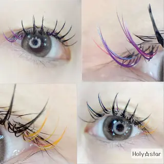 マツエク・マツパ Holy☆star 【ホーリースター】のマツエク・マツパデザイン