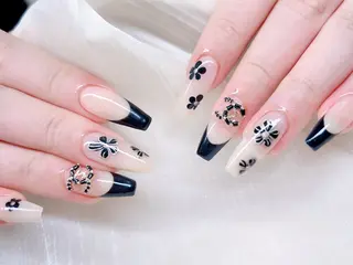ネイル M🌷nail 長さだし専門店のネイルデザイン