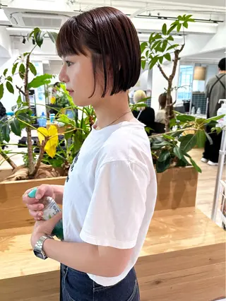 ショート 水田 成美のヘアスタイル