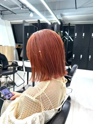ショート 小森聖奈 韓国風レイヤーカットのヘアスタイル