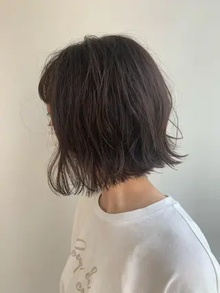 ショート カラー パーマ ヘアアレンジ 加藤 綾華のヘアスタイル