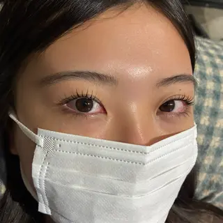 マツエク・マツパ アイブロウ&マツパ カラーモデルまなみの眉毛・アイブロウイメージ