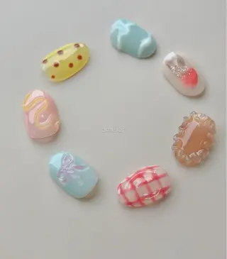 ネイル amélier ꕁアメリエꕁのネイルデザイン