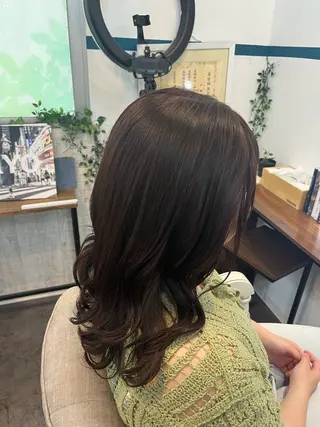 カラー 比嘉 マリンのヘアスタイル
