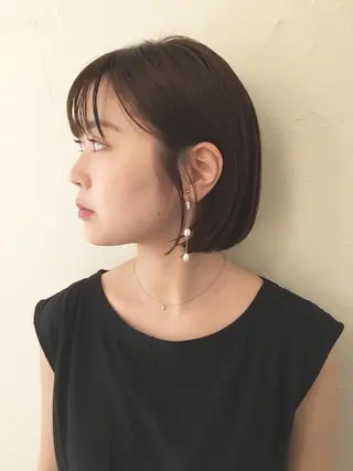 ショート シマダ アユミのヘアスタイル