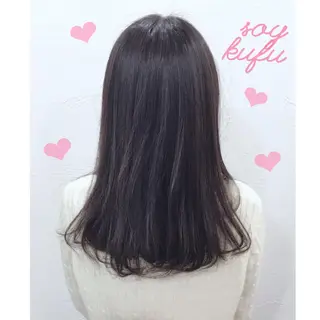 セミロング 【今だけブリーチ 限定価格💕】すみのヘアスタイル