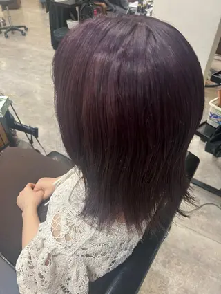 セミロング カラー 🦋.*˚オタク美容 師アキバノノカ🦋のヘアスタイル