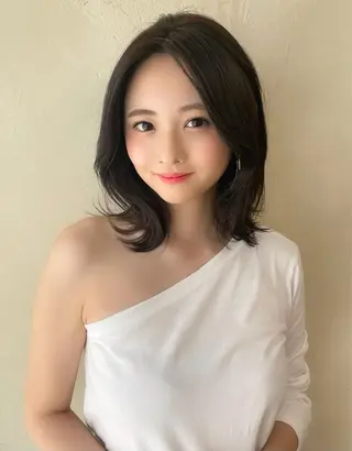 ミディアム 中園 祥吾のヘアスタイル