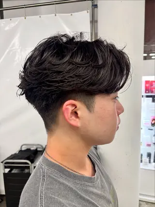 パーマ メンズ 福岡美容室【pia】 タイヘイのヘアスタイル