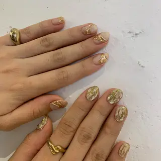 ネイル 【淡色color/ nail】maikoのネイルデザイン
