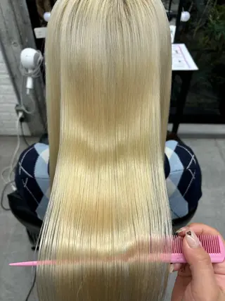 ロング すぐ巻ける縮毛矯正 🍀勝倉　麗のヘアスタイル