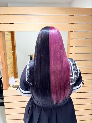 ロング カラー ✨髪質改善🎨 杉本賢人のヘアスタイル