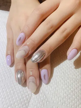 ミディアム shandy nailのネイルデザイン