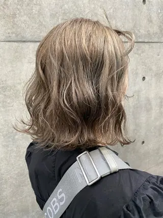 ミディアム カラー 🧡色落ちまで2度綺 麗なカラー🧡ヨシキのヘアスタイル