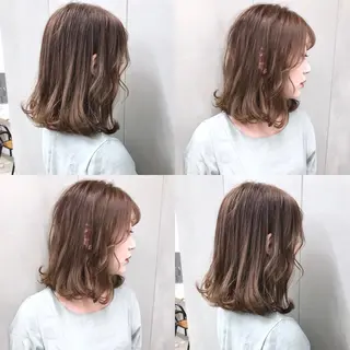 ミディアム カラー 成城美容室 YOSHIMURAのヘアスタイル