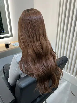 ロング カラー レイヤー/髪質改善 SOA大槻 純也のヘアスタイル