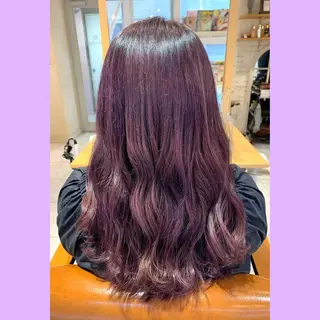 ロング カラー 浅沼 久瑠美のヘアスタイル