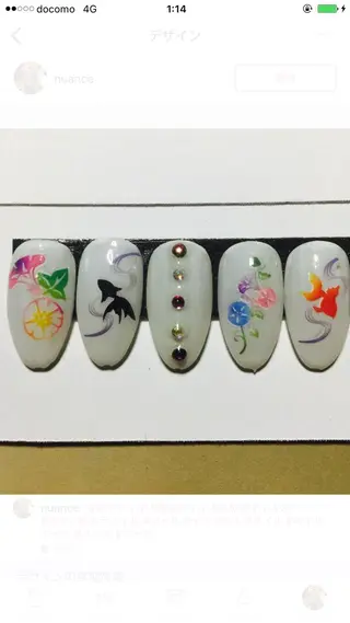 ネイル 自宅ネイルサロン ♦️nuance♦️のネイルデザイン