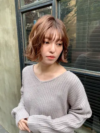 ショート カラー ✨艶髪✨透明感✨ 山内大樹のヘアスタイル