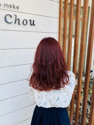 カラー SALOWIN栄 高須大貴のヘアスタイル