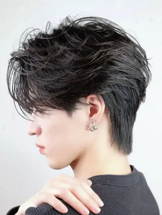 ショート メンズ 谷口 琉希のヘアスタイル