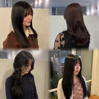 ロング カラー 『YARD.』 森崎 優菜のヘアスタイル