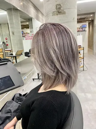ミディアム カラー welring hair salonのヘアスタイル