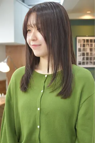 ロング カラー レイヤーボブ/ 艶カラー/サナ🌼のヘアスタイル