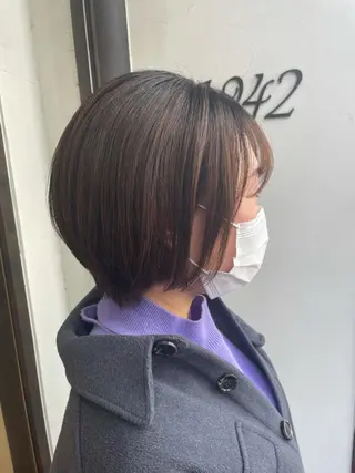 ショート 冨永 さやかのヘアスタイル