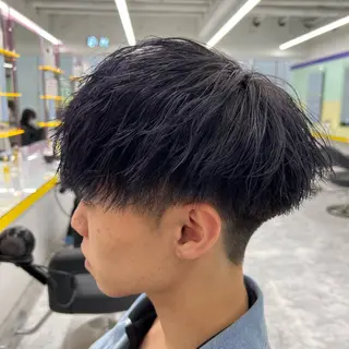 メンズ 🪽直毛男子の救世主 🪽フェザーパーマのヘアスタイル