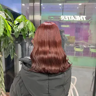 ミディアム カラー パーマ ヘアアレンジ メンズ 🤍透明感カラー🤍 似合わせ🤍AINEのヘアスタイル